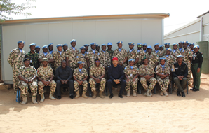 H. E. Ambassador Chikezie Ogbonna Nwachukwu conducted a two-day working visit to the Nigerian Military Contingent in MINUSMA Base in Timbuktu Region